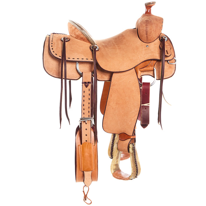 Scott Thomas Custom Saddles 15.5in Roughout Will James Rancher Saddle