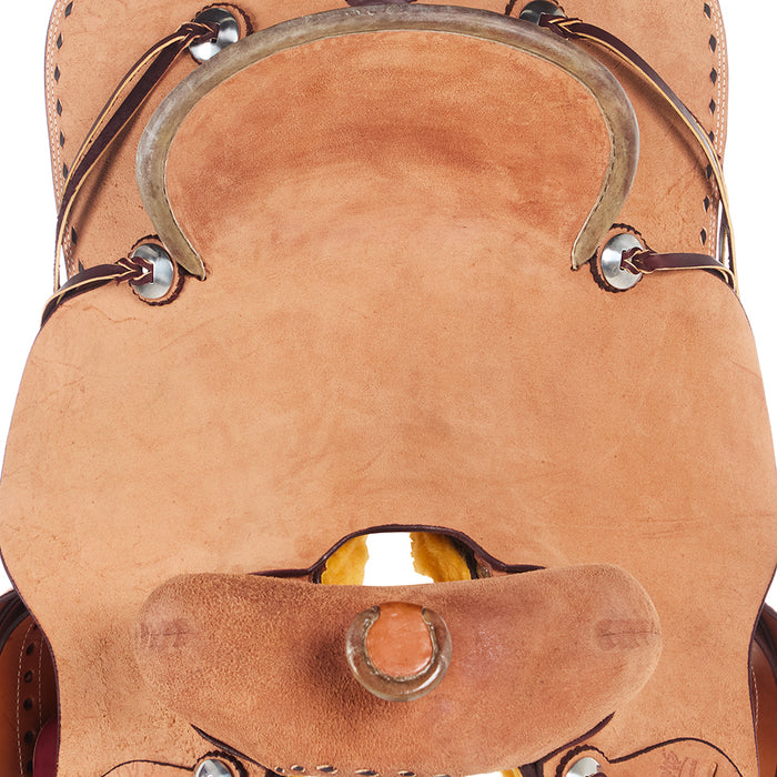 Scott Thomas Custom Saddles 15.5in Roughout Will James Rancher Saddle