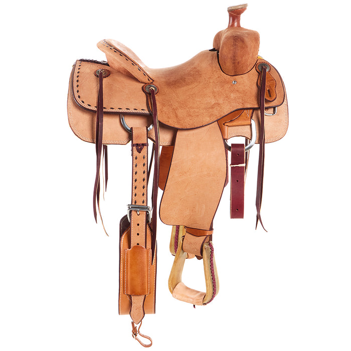 Scott Thomas Custom Saddles 15in Arizona Rancher Roughout Saddle