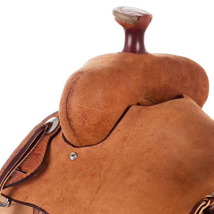 Scott Thomas Custom Saddles 16in Arizona Rancher Roughout Saddle