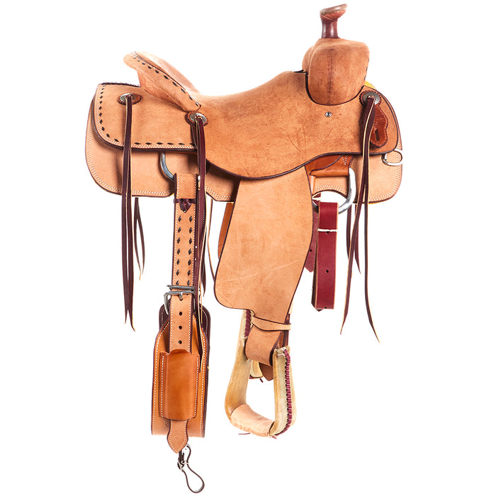 Scott Thomas Custom Saddles 16in Arizona Rancher Roughout Saddle