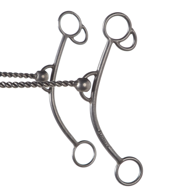 Flaharty Bits & Spurs Twisted Steel Hackamore