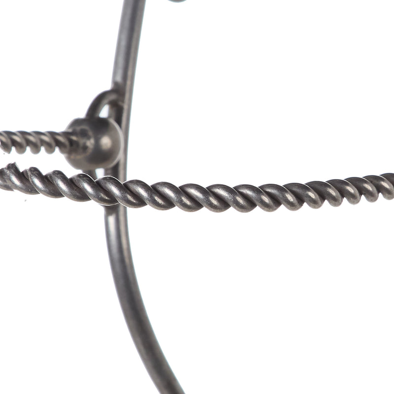 Flaharty Bits & Spurs Twisted Steel Hackamore