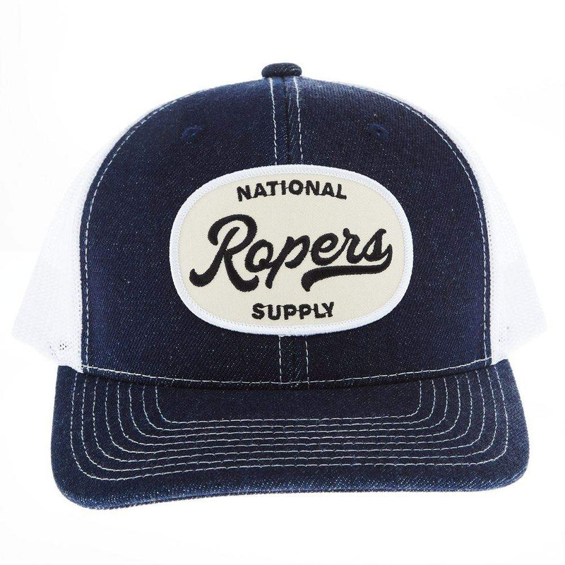NRS Oval Patch Denim Blue and White Cap