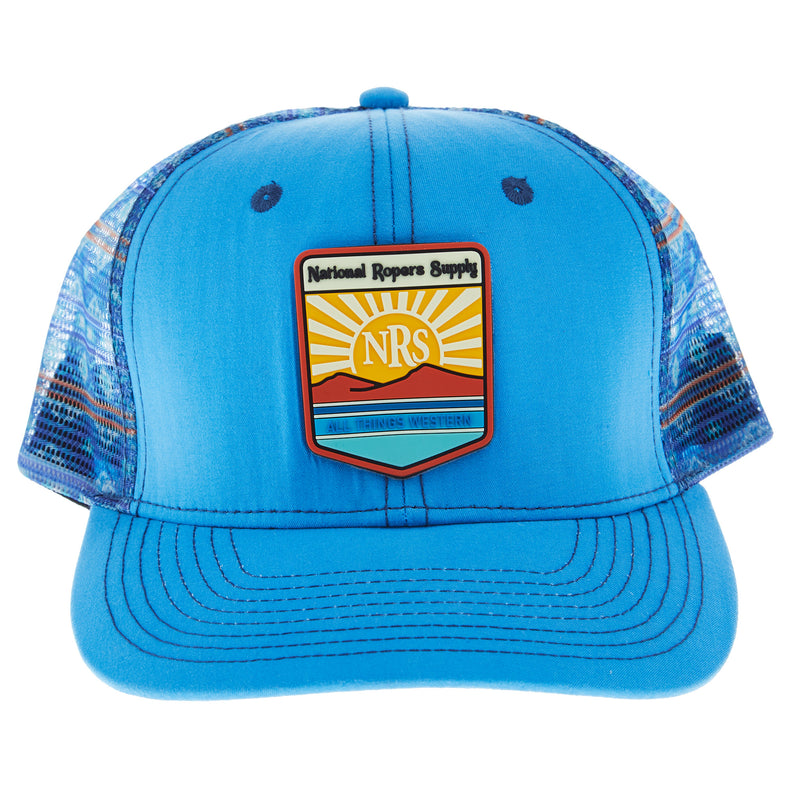 NRS Sunset Patch Blue and Mojave Sky Cap