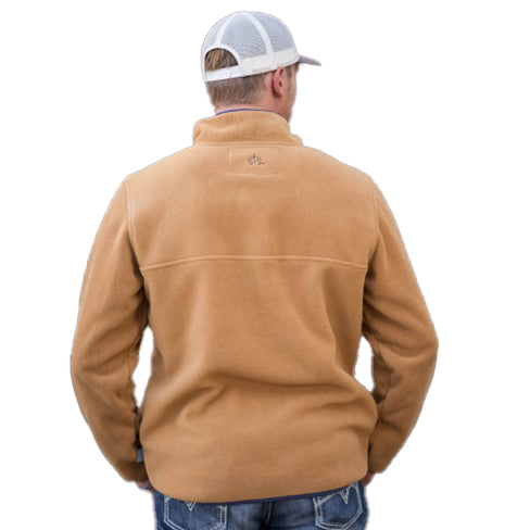 STS Ranchwear Mes Camel/Navy Wren Fleece Pullover