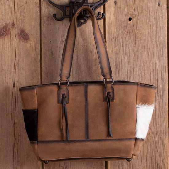 STS Ranchwear Cowhide Montana Tote