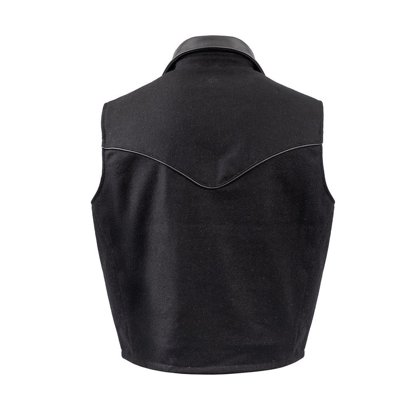 STS Ranchwear Men's Black Lariat Vest