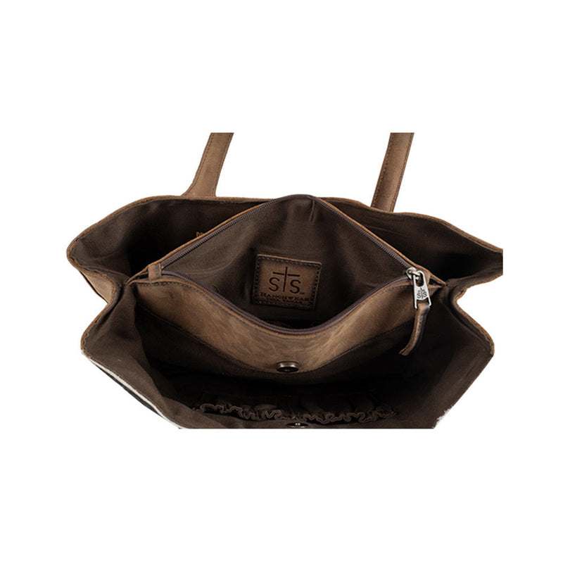 STS Ranchwear Indie Cowhide Josie Tote