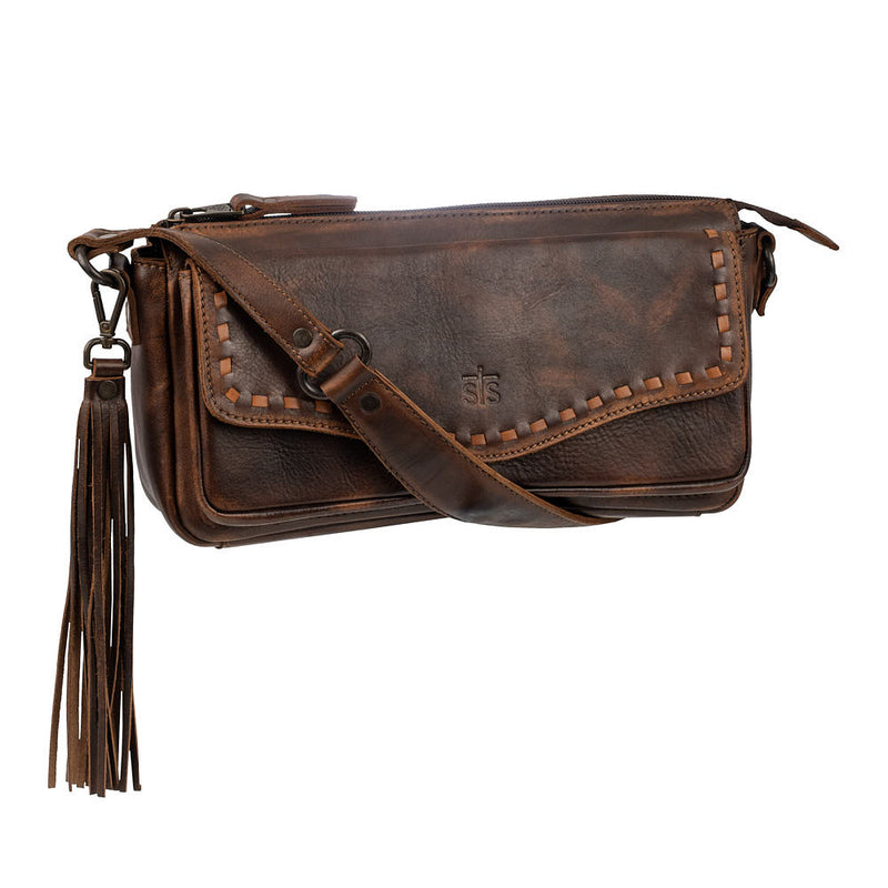 STS Ranchwear Bandera Chocolate Shoulder Bag