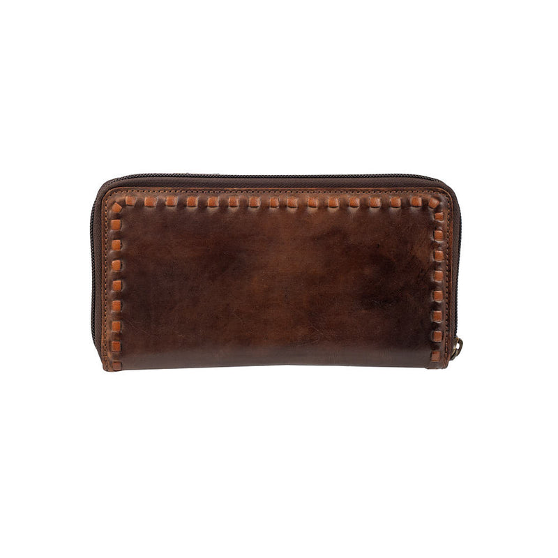 STS Ranchwear Bandera Chocolate Berkley Bifold Wristlet