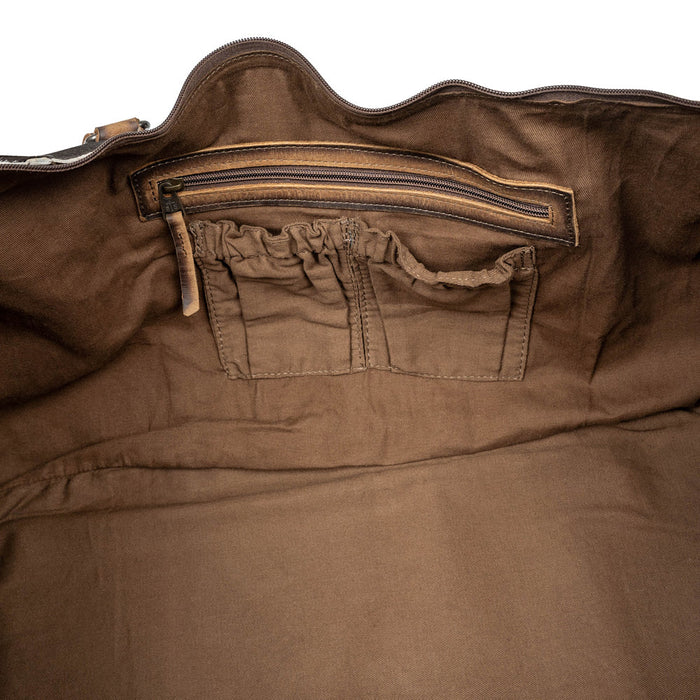 STS Ranchwear Cowhide Rustler Duffle Bag