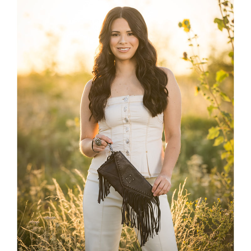 STS Ranchwear Indie Black Clutch