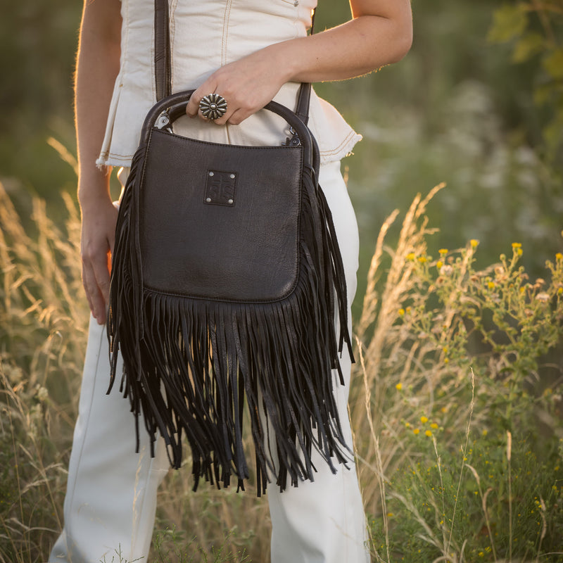 STS Ranchwear Indie Black Sugar Satchel