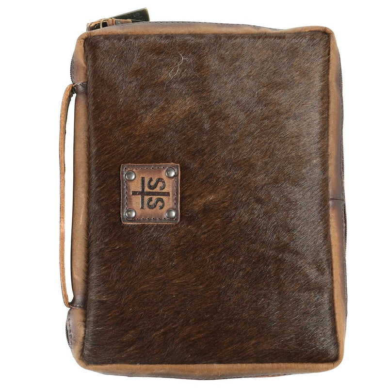 STS Ranchwear Cowhide Bible Cover