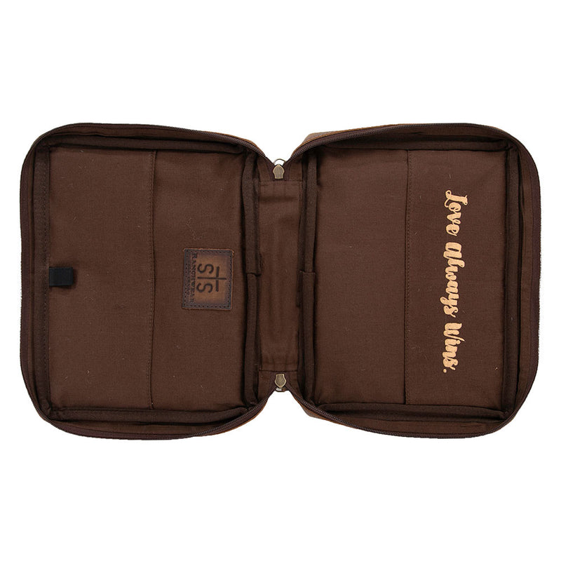 STS Ranchwear Cowhide Bible Cover