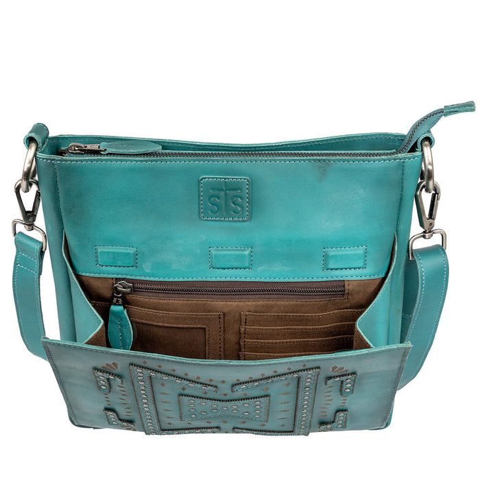 STS Ranchwear Wayfarer Turquoise Olivia Crossbody