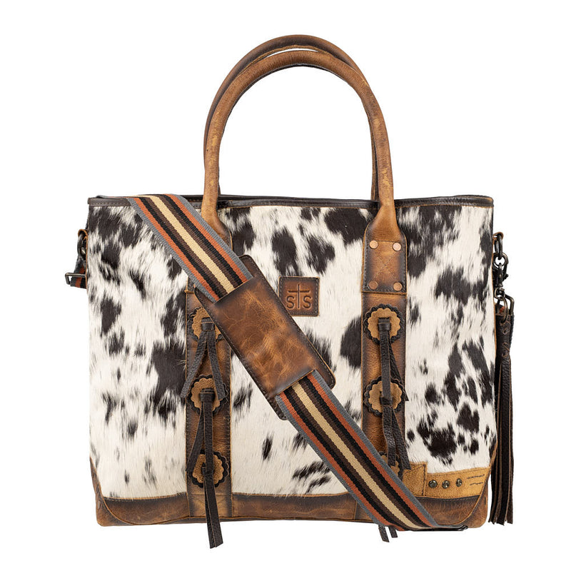 STS Ranchwear Guadalupe Cowhide All In Tote