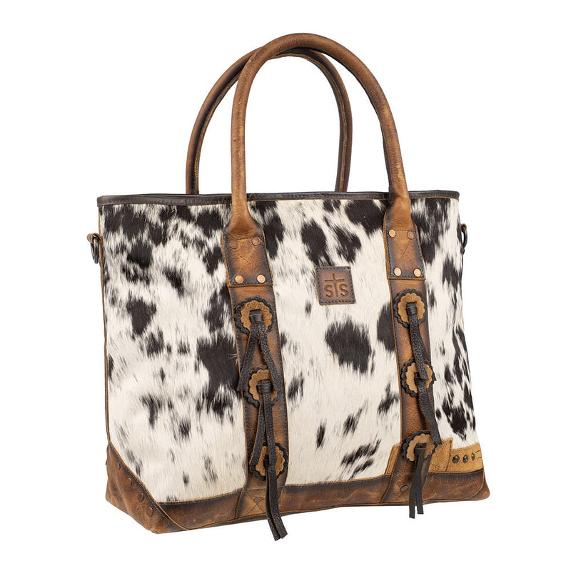 STS Ranchwear Guadalupe Cowhide All In Tote