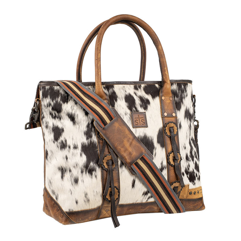 STS Ranchwear Guadalupe Cowhide All In Tote