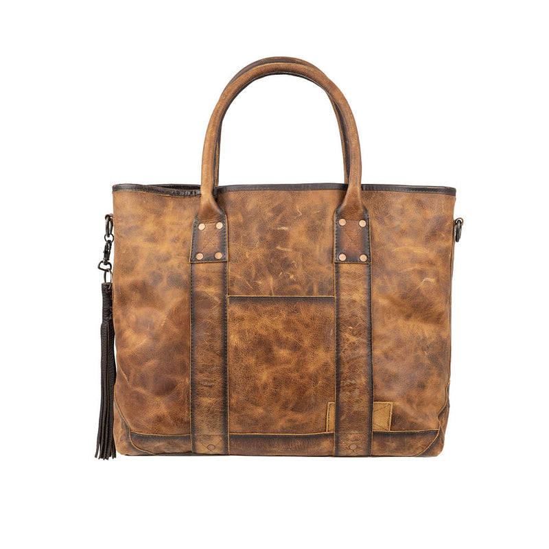 STS Ranchwear Guadalupe Cowhide All In Tote