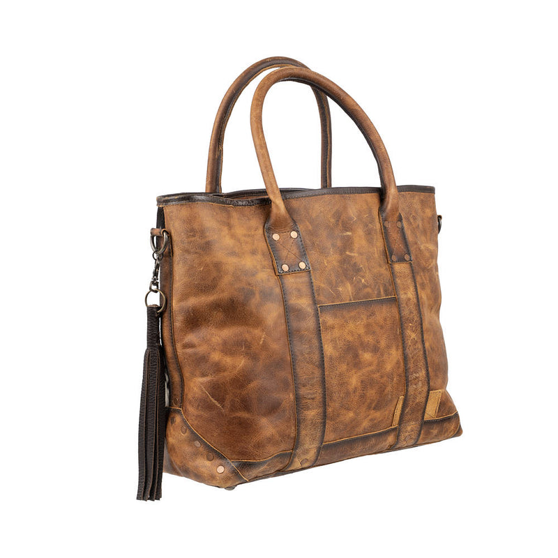 STS Ranchwear Guadalupe Cowhide All In Tote