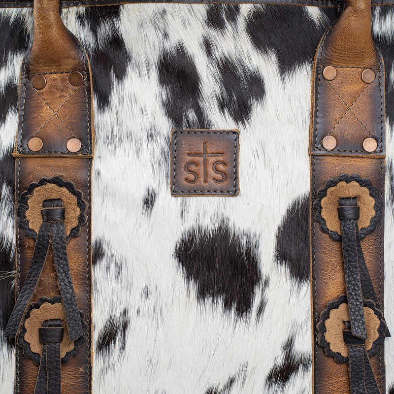 STS Ranchwear Guadalupe Cowhide All In Tote