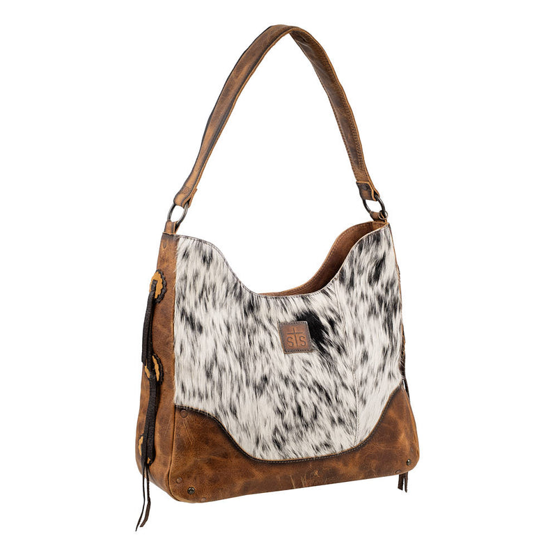 STS Ranchwear Guadalupe Cowhide Hobo Bag