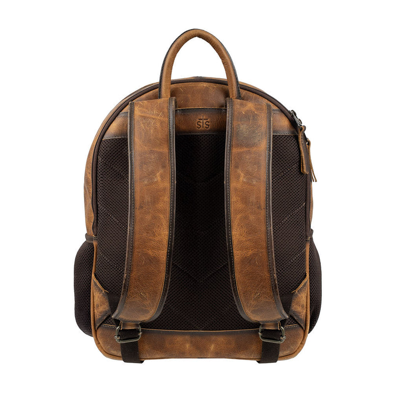 STS Ranchwear Guadalupe Cowhide Valley Backpack