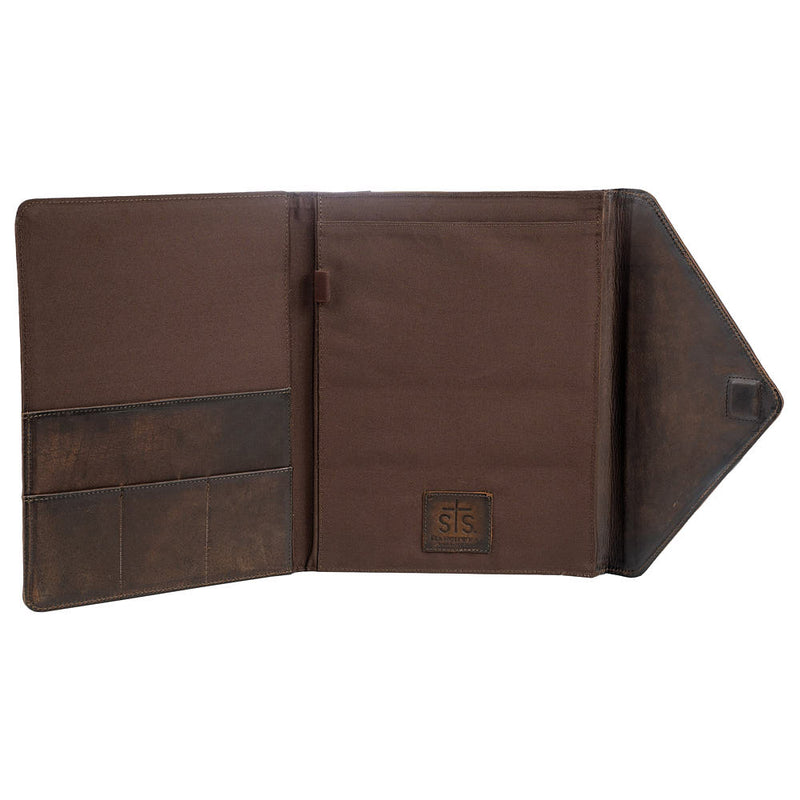 STS Ranchwear Cowhide Chief Envelope Binder