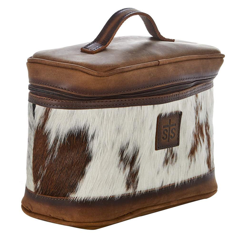 STS Ranchwear Cowhide Train Case