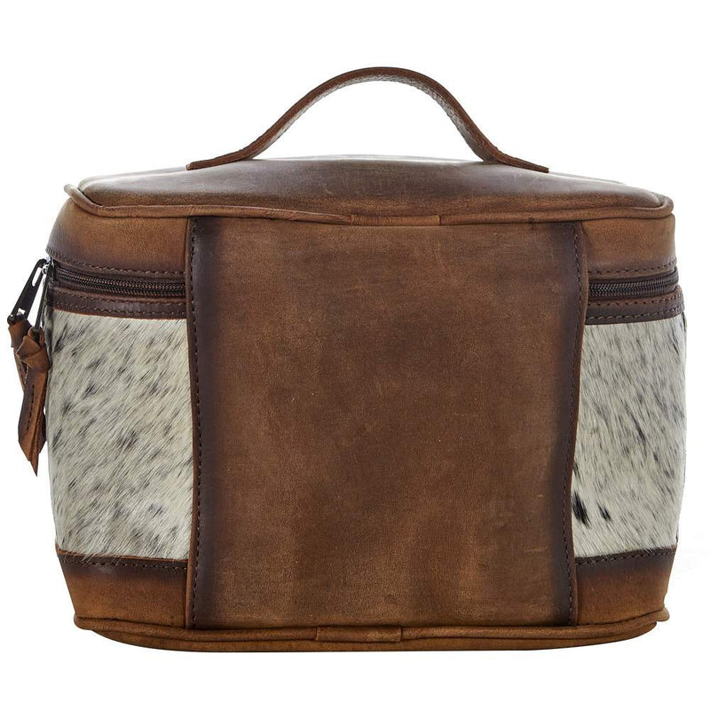 STS Ranchwear Cowhide Train Case