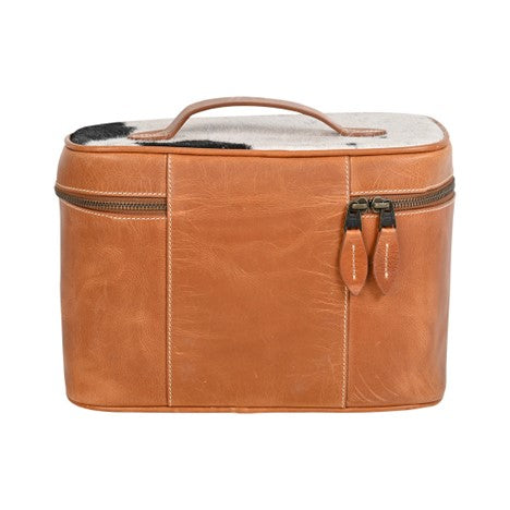 STS Ranchwear Cowhide Basic Bliss Train Case