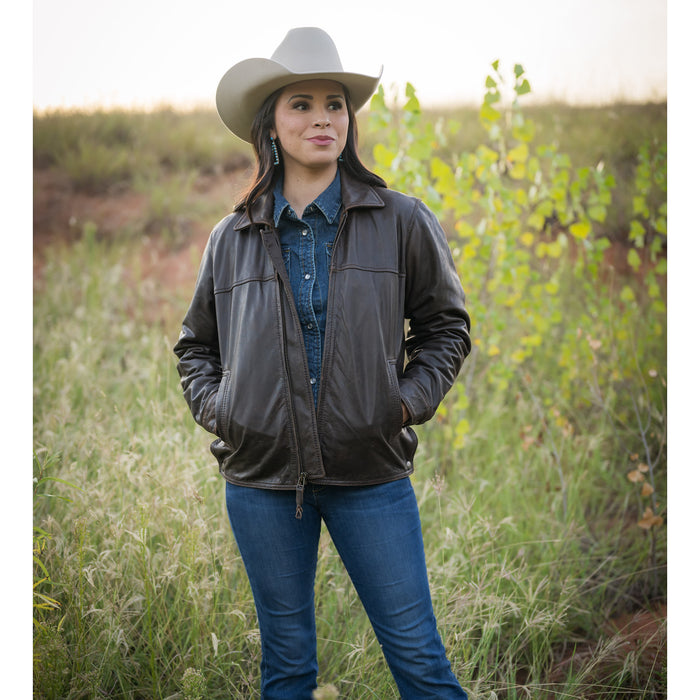 STS Ranchwear Women's Vintage Brown Rifleman Jacket