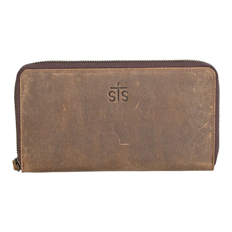 STS Ranchwear Classic Cowhide Bentley Wallet