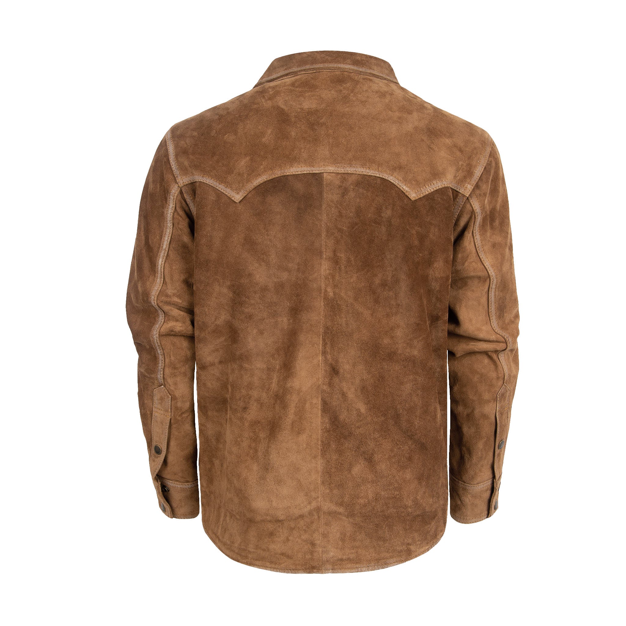 STS Ranchwear Men's Caramel Suede Scottsdale Jacket