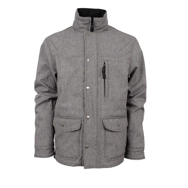 STS Ranch Wear Men's Brazos Heather Grey Jacket