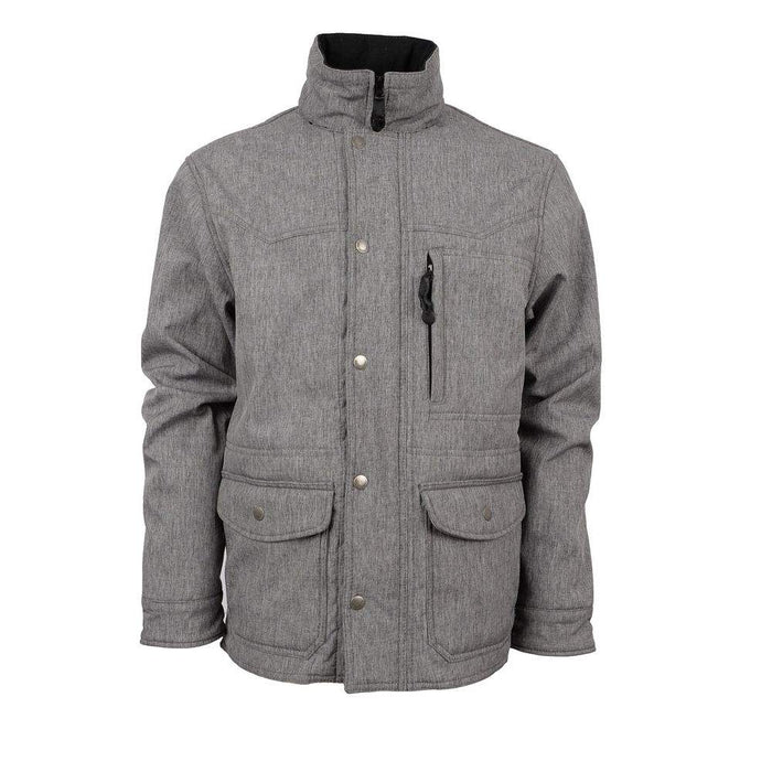 STS Ranch Wear Men's Brazos Heather Grey Jacket