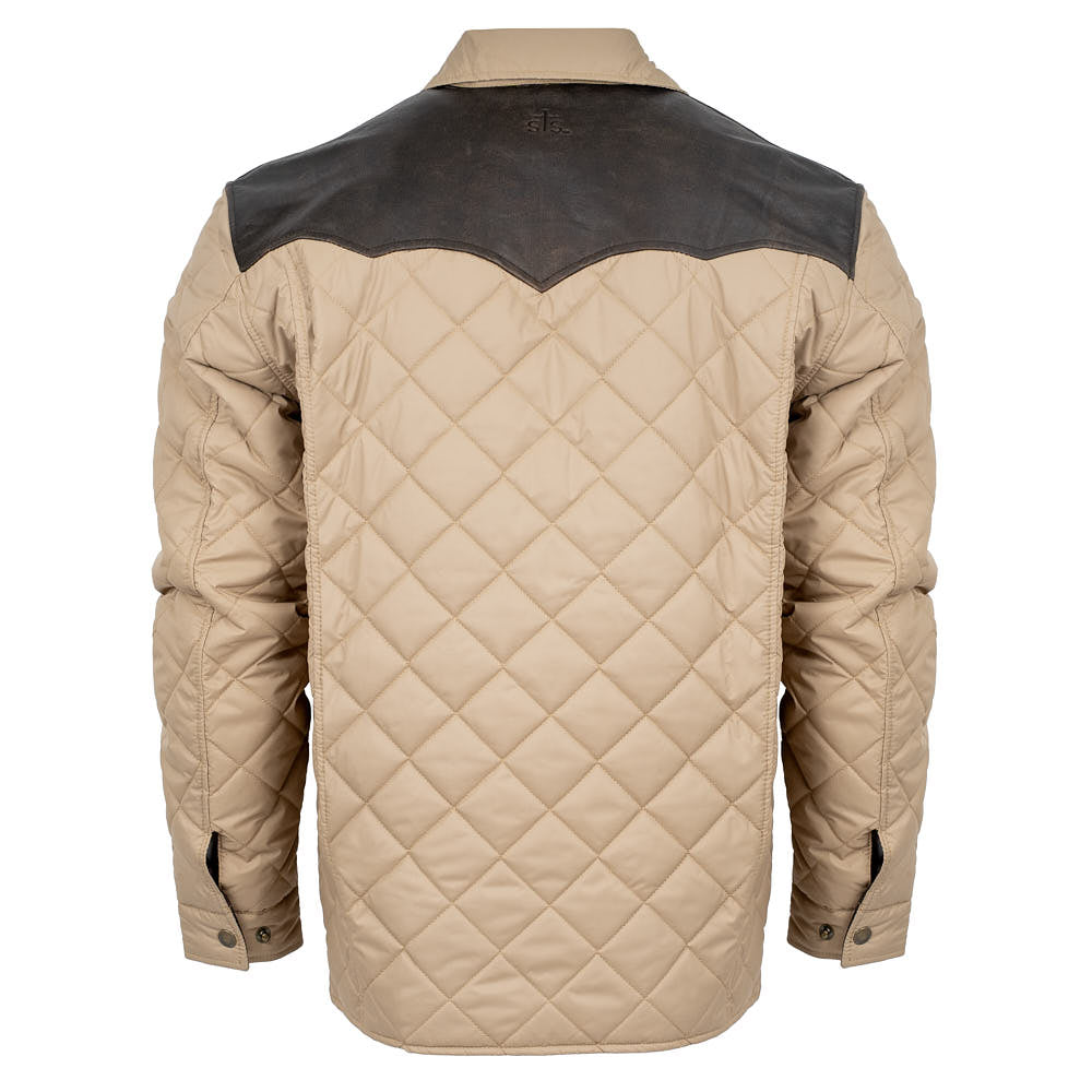 Classic Ranch Ropes STS Ranchwear Men's Khaki Ransom Jacket — NRS