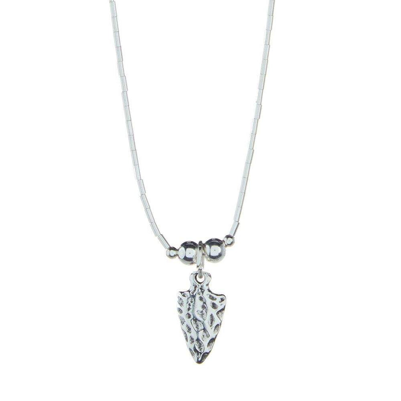 NRS Sterling Silver Arrowhead Necklace