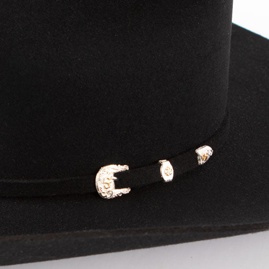 Stetson Hats 4X Black Brenham