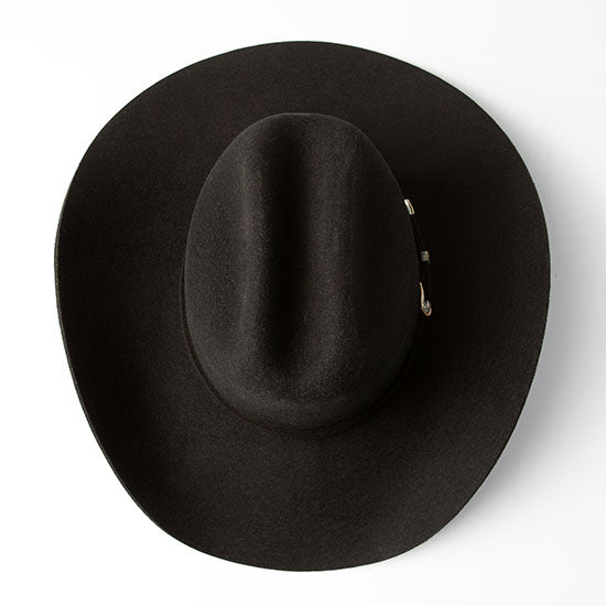 Stetson Hats Black Oakridge Felt Hat