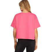 She & Sky Women's Bubble Gum Pink Knit Top