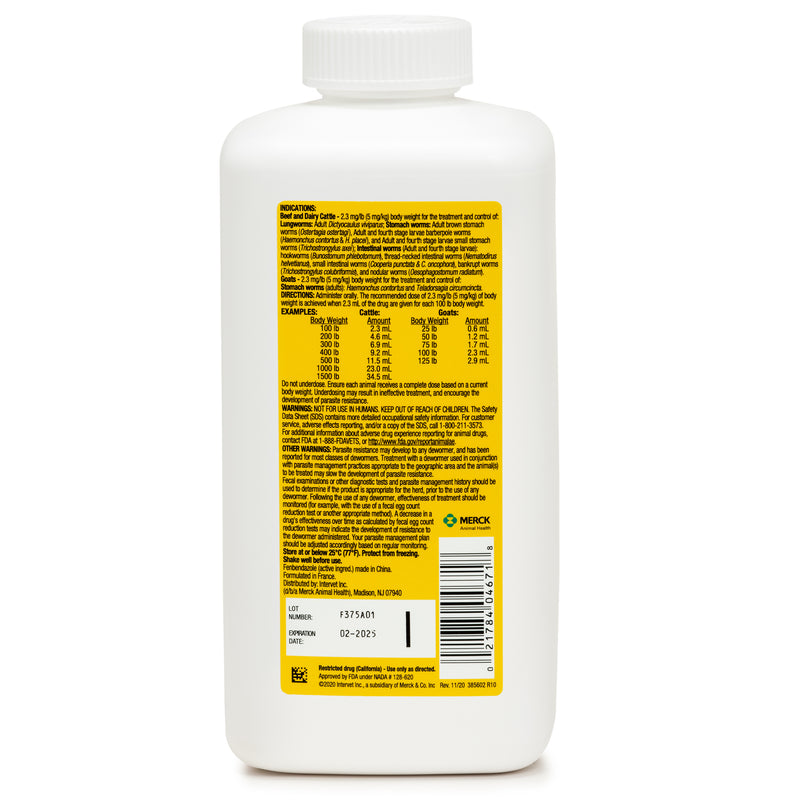 Merck Animal Health Safe-Guard Dewormer 10% Suspension
