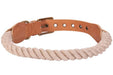 Wrangler Ivory Rope Dog Collar