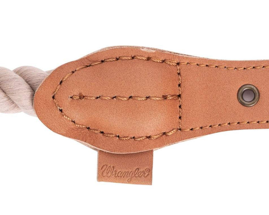Wrangler Ivory Rope Dog Collar