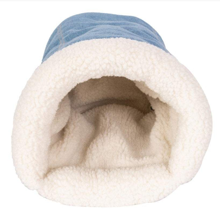 Wrangler Denim Pocket Cave Dog Bed