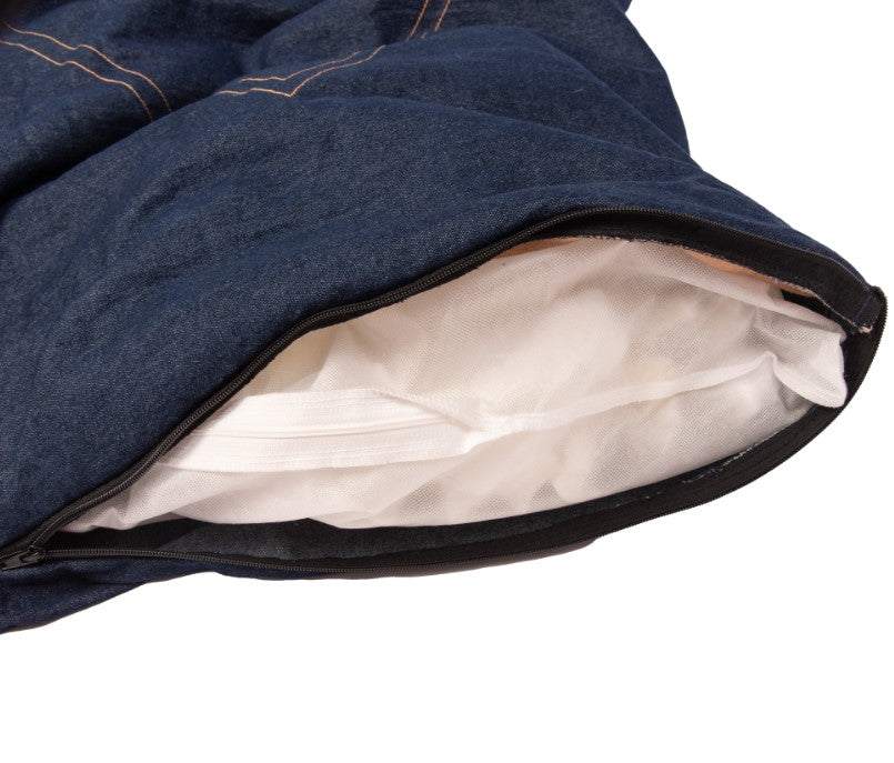 Wrangler Denim Envelope Snuggle Dog Bed