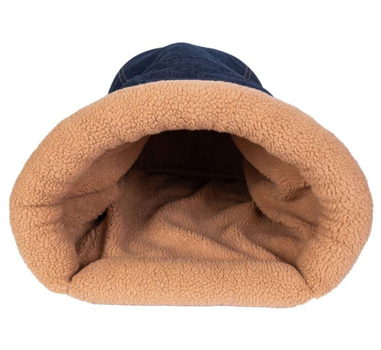 Wrangler Denim Pocket Cave Dog Bed