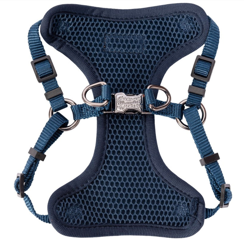 Wrangler Blue Southwest Sherpa Comfort Dog Harness